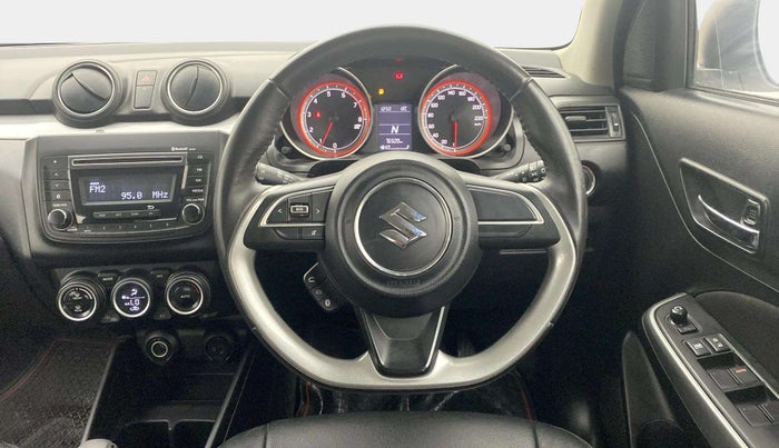 2018 Maruti Swift ZXI AMT, Petrol, Automatic, 76,488 km, Steering Wheel Close Up