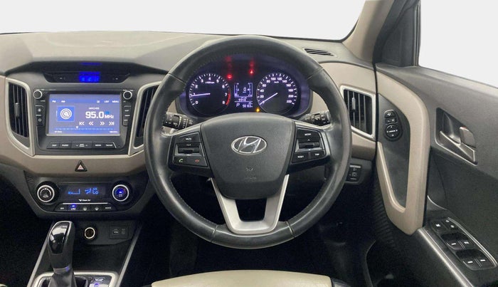 2016 Hyundai Creta SX PLUS AT 1.6 PETROL, Petrol, Automatic, 98,203 km, Steering Wheel Close Up