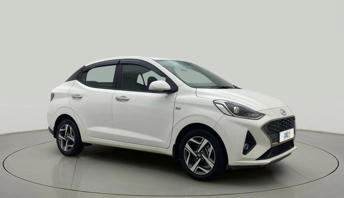 2021 Hyundai AURA SX PLUS 1.2 AMT, Petrol, Automatic, 18,326 km, Right Front Diagonal