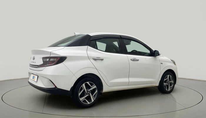 2021 Hyundai AURA SX PLUS 1.2 AMT, Petrol, Automatic, 18,326 km, Right Back Diagonal