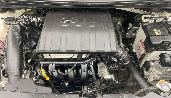 2021 Hyundai AURA SX PLUS 1.2 AMT, Petrol, Automatic, 18,326 km, Engine View