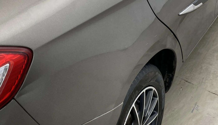 2019 Maruti Ciaz SIGMA 1.5 SHVS MT  PETROL, Petrol, Manual, 85,181 km, Right quarter panel - Slightly dented