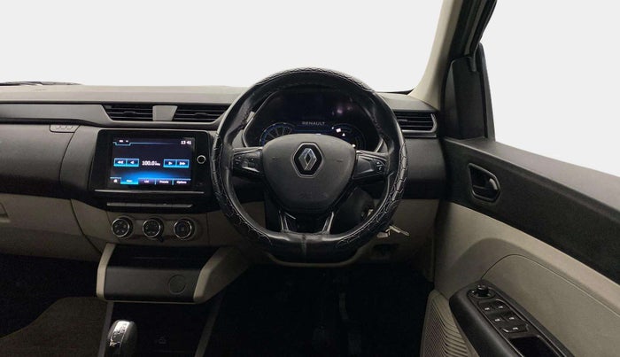 2021 Renault TRIBER RXT AMT, Petrol, Automatic, 17,406 km, Steering Wheel Close Up