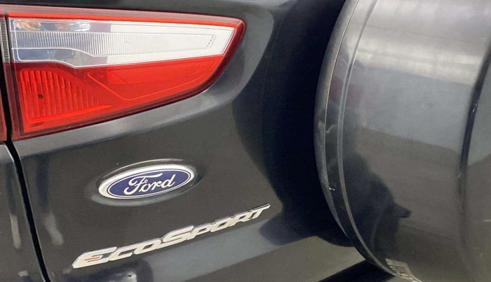 2015 Ford Ecosport TITANIUM 1.5L PETROL AT, Petrol, Automatic, 78,280 km, Dicky (Boot door) - Minor scratches