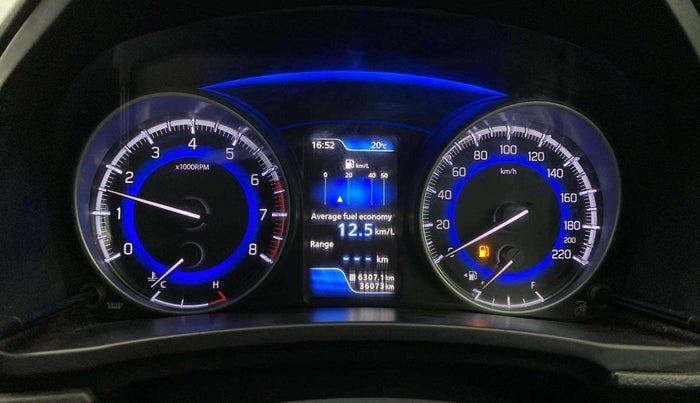 2016 Maruti Baleno ALPHA PETROL 1.2, Petrol, Manual, 36,063 km, Odometer Image