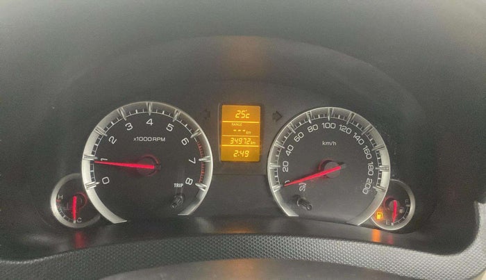 2016 Maruti Swift Dzire ZXI, Petrol, Manual, 34,982 km, Odometer Image