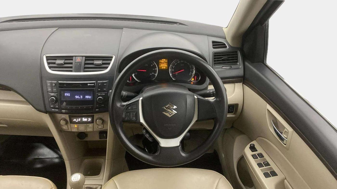 2016 Maruti Swift Dzire ZXI, Petrol, Manual, 35,374 km, Steering Wheel Close Up