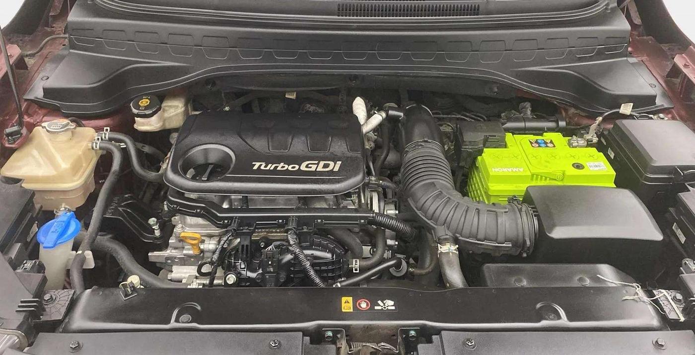 2021 KIA SONET GTX PLUS 1.0 IMT, Petrol, Manual, 74,180 km, Engine View