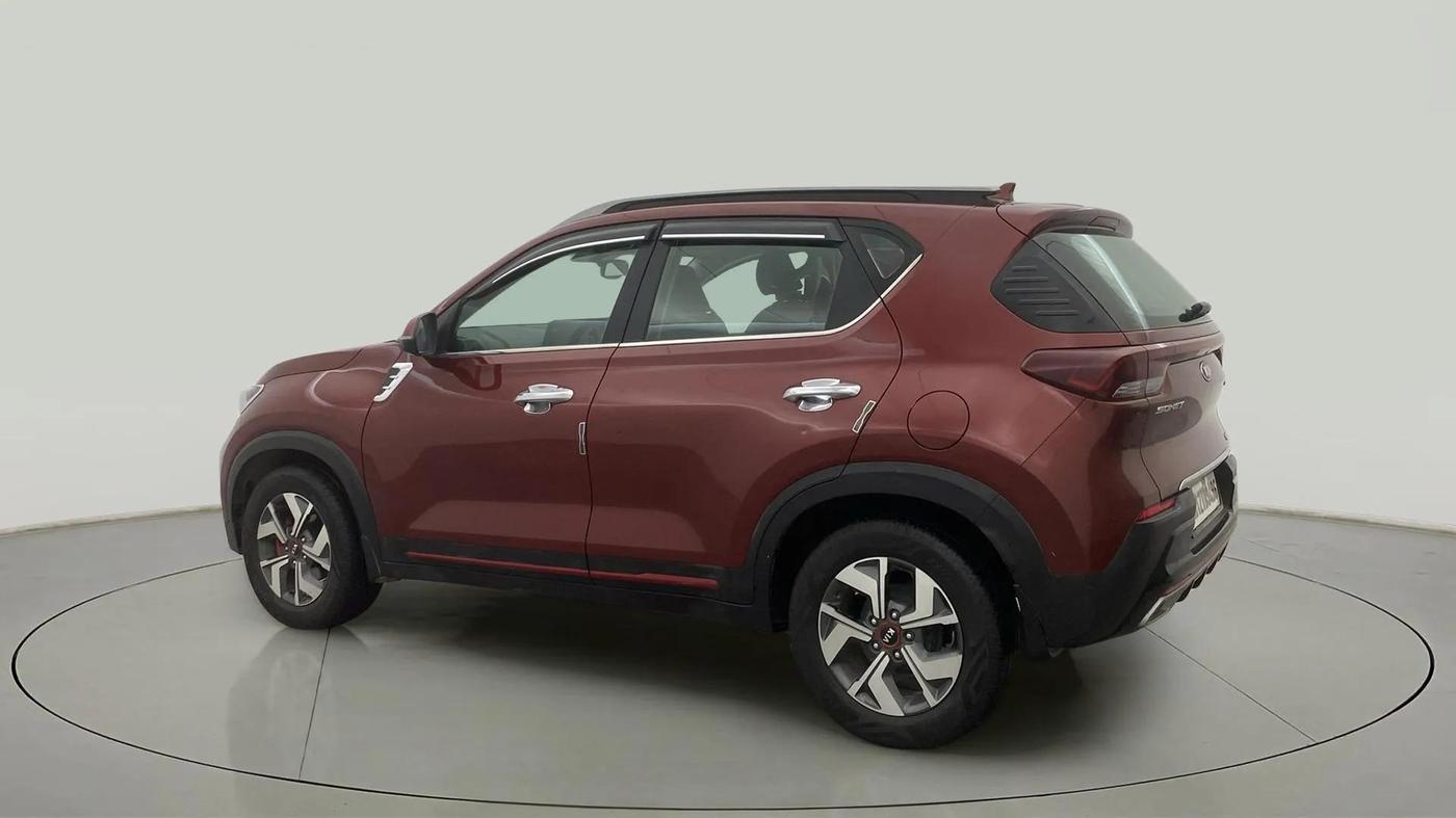 2021 KIA SONET GTX PLUS 1.0 IMT, Petrol, Manual, 74,180 km, Left Back Diagonal