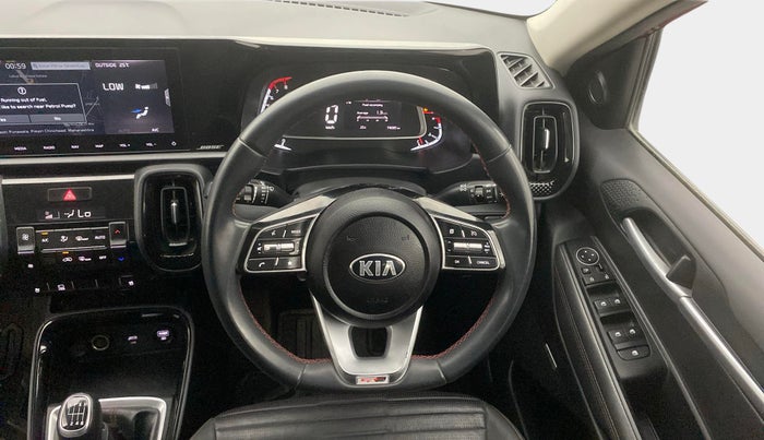 2021 KIA SONET GTX PLUS 1.0 IMT, Petrol, Manual, 74,063 km, Steering Wheel Close Up