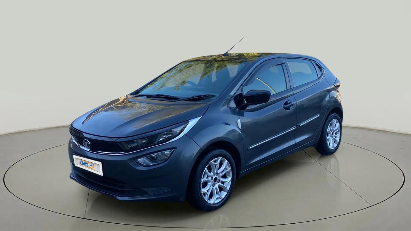 2020 Tata ALTROZ XT PETROL, CNG, Manual, 59,350 km, Left Front Diagonal