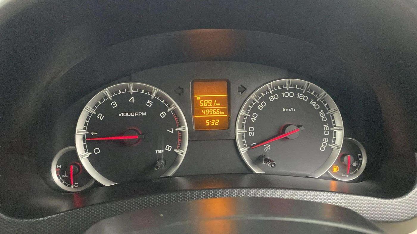 2015 Maruti Swift Dzire VXI, Petrol, Manual, 50,210 km, Odometer Image