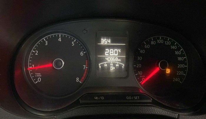 2017 Volkswagen Polo TRENDLINE 1.2L PETROL, Petrol, Manual, 40,838 km, Odometer Image