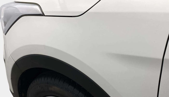 2018 Hyundai Creta E PLUS 1.6 PETROL, Petrol, Manual, 21,354 km, Left fender - Slightly dented