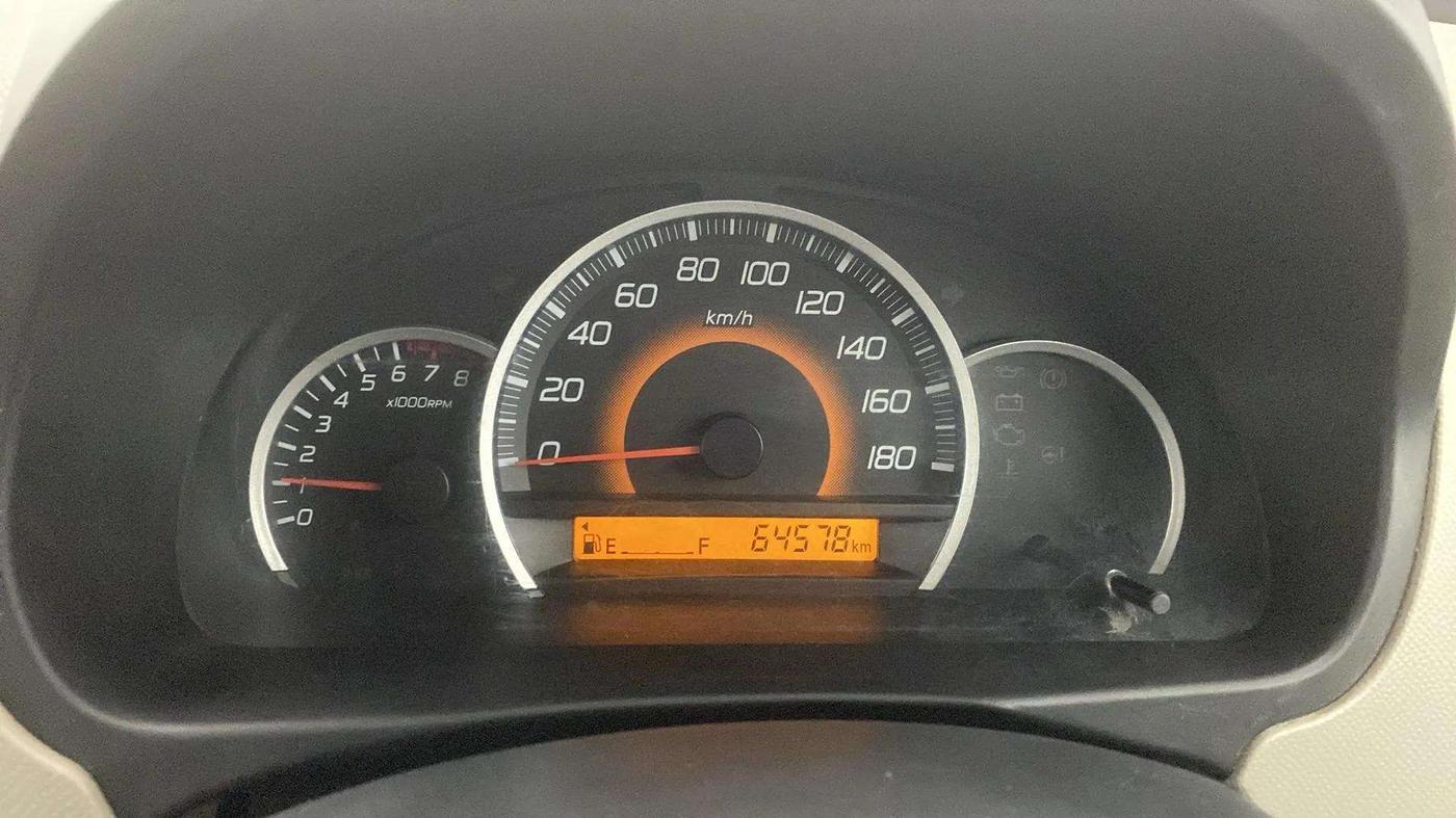 2015 Maruti Wagon R 1.0 VXI, Petrol, Manual, 64,590 km, Odometer Image