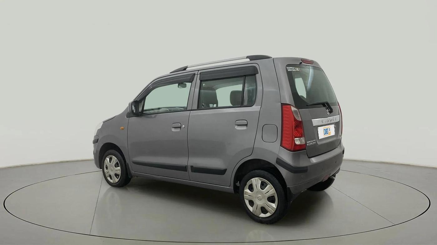 2015 Maruti Wagon R 1.0 VXI, Petrol, Manual, 64,590 km, Left Back Diagonal