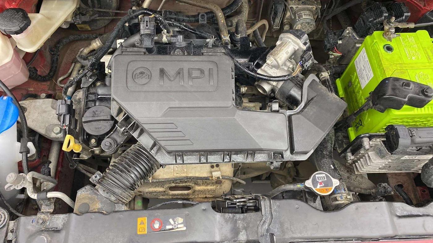 2021 Hyundai NEW SANTRO SPORTZ AMT, Petrol, Automatic, 56,123 km, Engine View