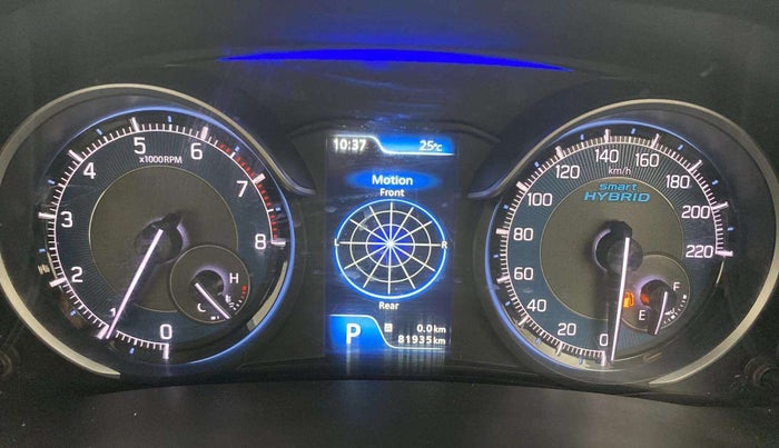 2019 Maruti XL6 ALPHA AT, Petrol, Automatic, 81,926 km, Odometer Image