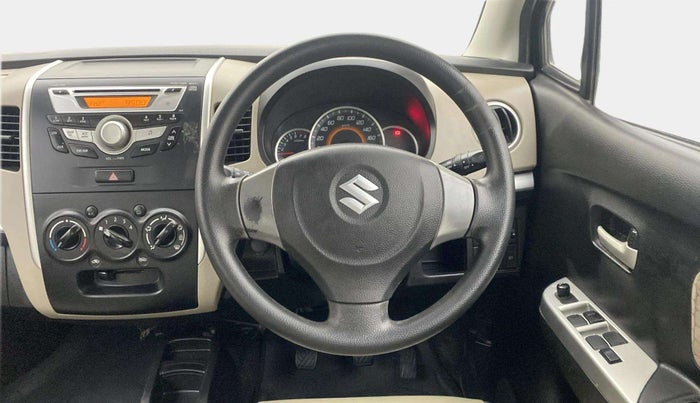 2015 Maruti Wagon R 1.0 VXI, Petrol, Manual, 38,026 km, Steering Wheel Close Up