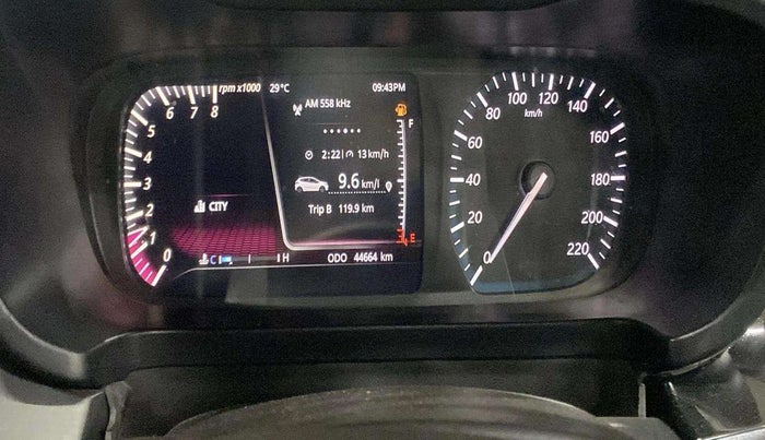 2021 Tata ALTROZ XZ PLUS I-TURBO PETROL DARK EDITION, Petrol, Manual, 44,632 km, Odometer Image