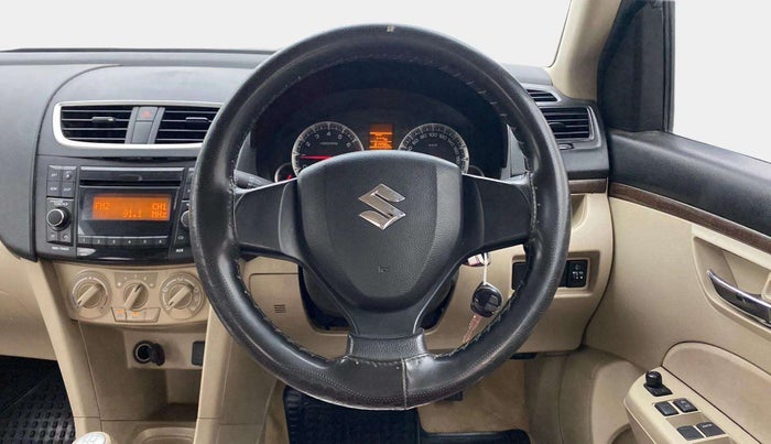 2017 Maruti Swift Dzire VXI, Petrol, Manual, 61,465 km, Steering Wheel Close Up