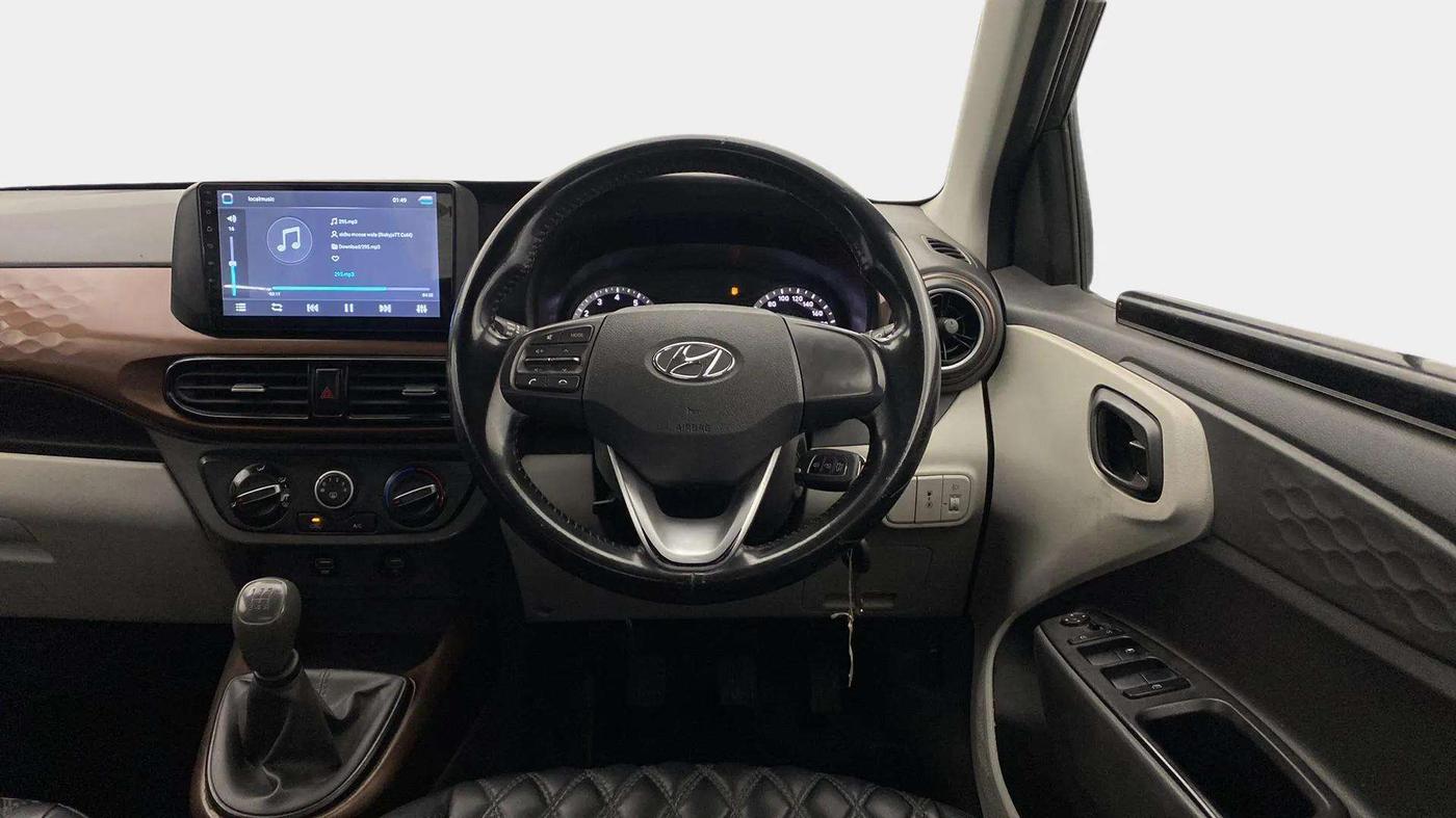 2020 Hyundai AURA S 1.2 CNG, CNG, Manual, 68,891 km, Steering Wheel Close Up