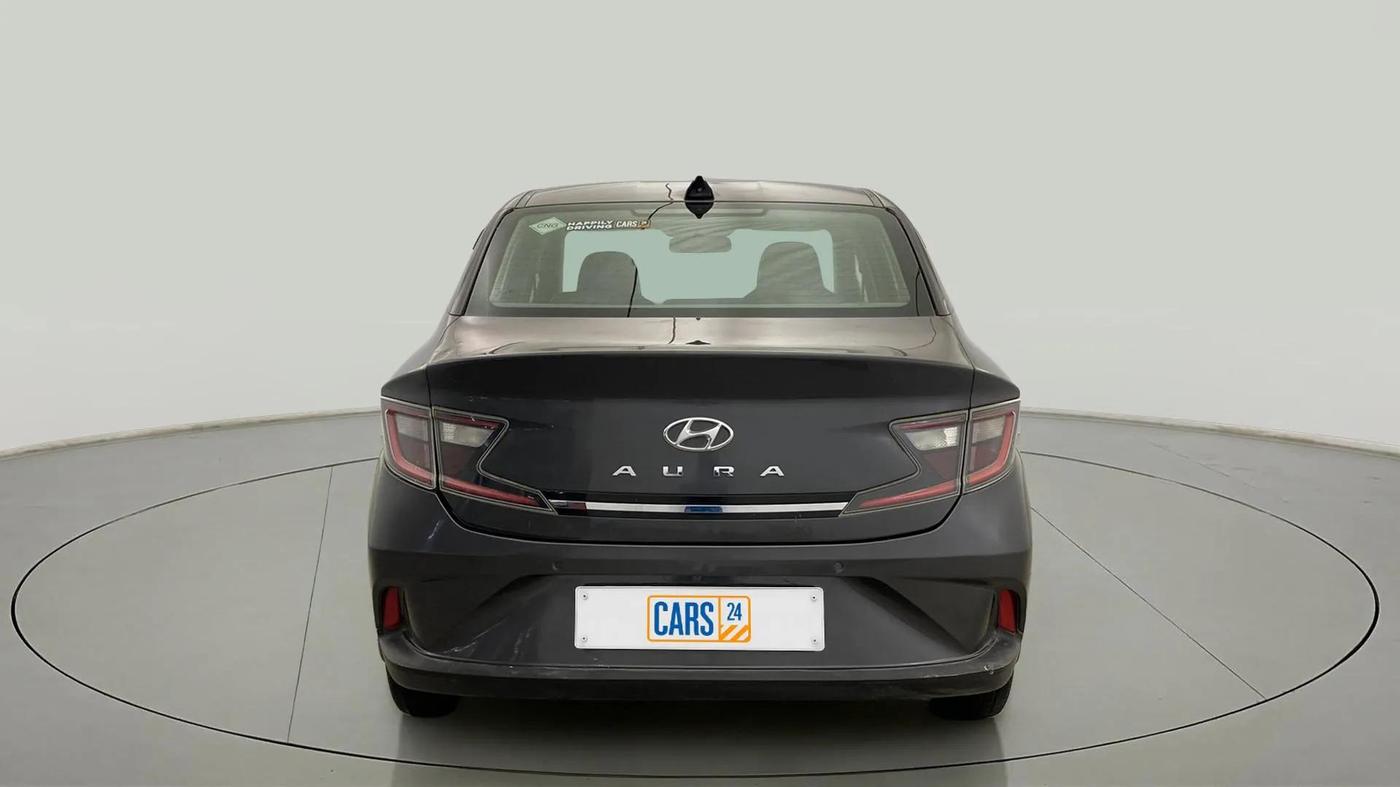 2020 Hyundai AURA S 1.2 CNG, CNG, Manual, 68,891 km, Back/Rear