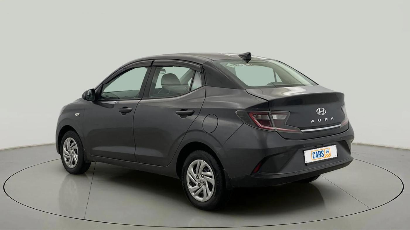 2020 Hyundai AURA S 1.2 CNG, CNG, Manual, 68,891 km, Left Back Diagonal