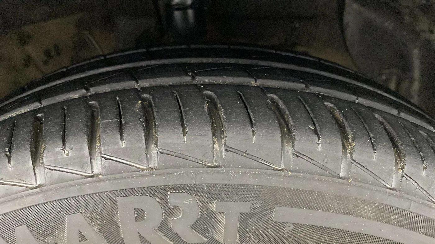 2020 Hyundai AURA S 1.2 CNG, CNG, Manual, 68,891 km, Right Front Tyre Tread