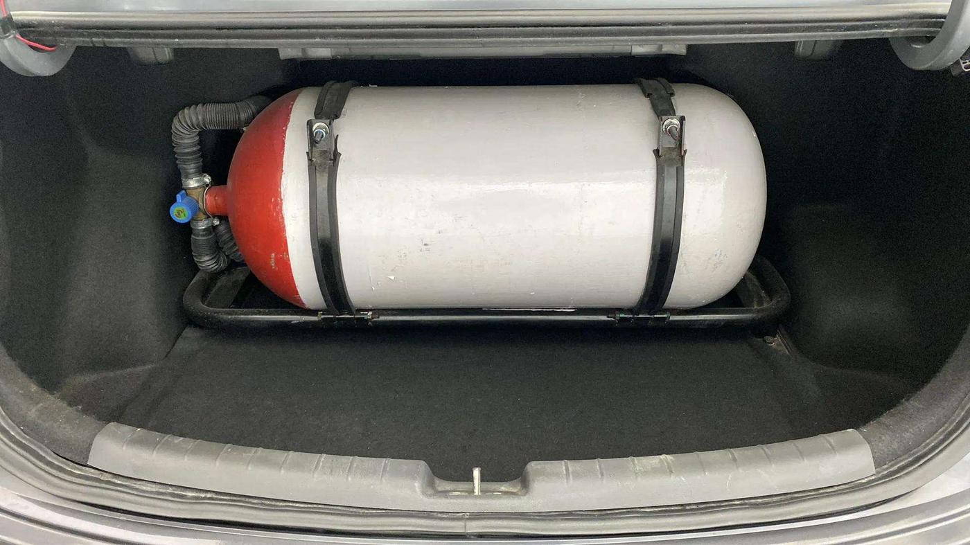 2020 Hyundai AURA S 1.2 CNG, CNG, Manual, 68,891 km, Boot Open Zoomed View