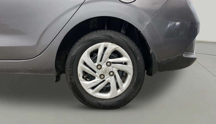 2020 Hyundai AURA S 1.2 CNG, CNG, Manual, 69,330 km, Left Rear Wheel