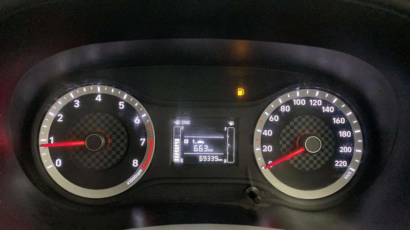 2020 Hyundai AURA S 1.2 CNG, CNG, Manual, 68,891 km, Odometer Image
