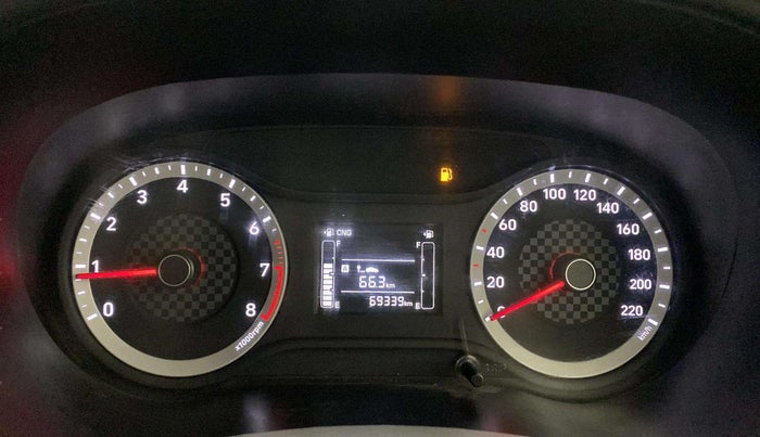 2020 Hyundai AURA S 1.2 CNG, CNG, Manual, 69,330 km, Odometer Image