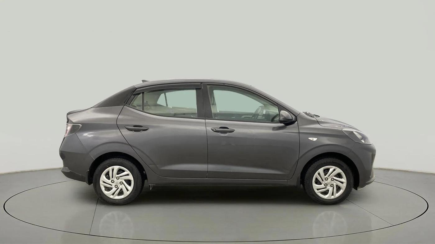 2020 Hyundai AURA S 1.2 CNG, CNG, Manual, 68,891 km, Right Side View