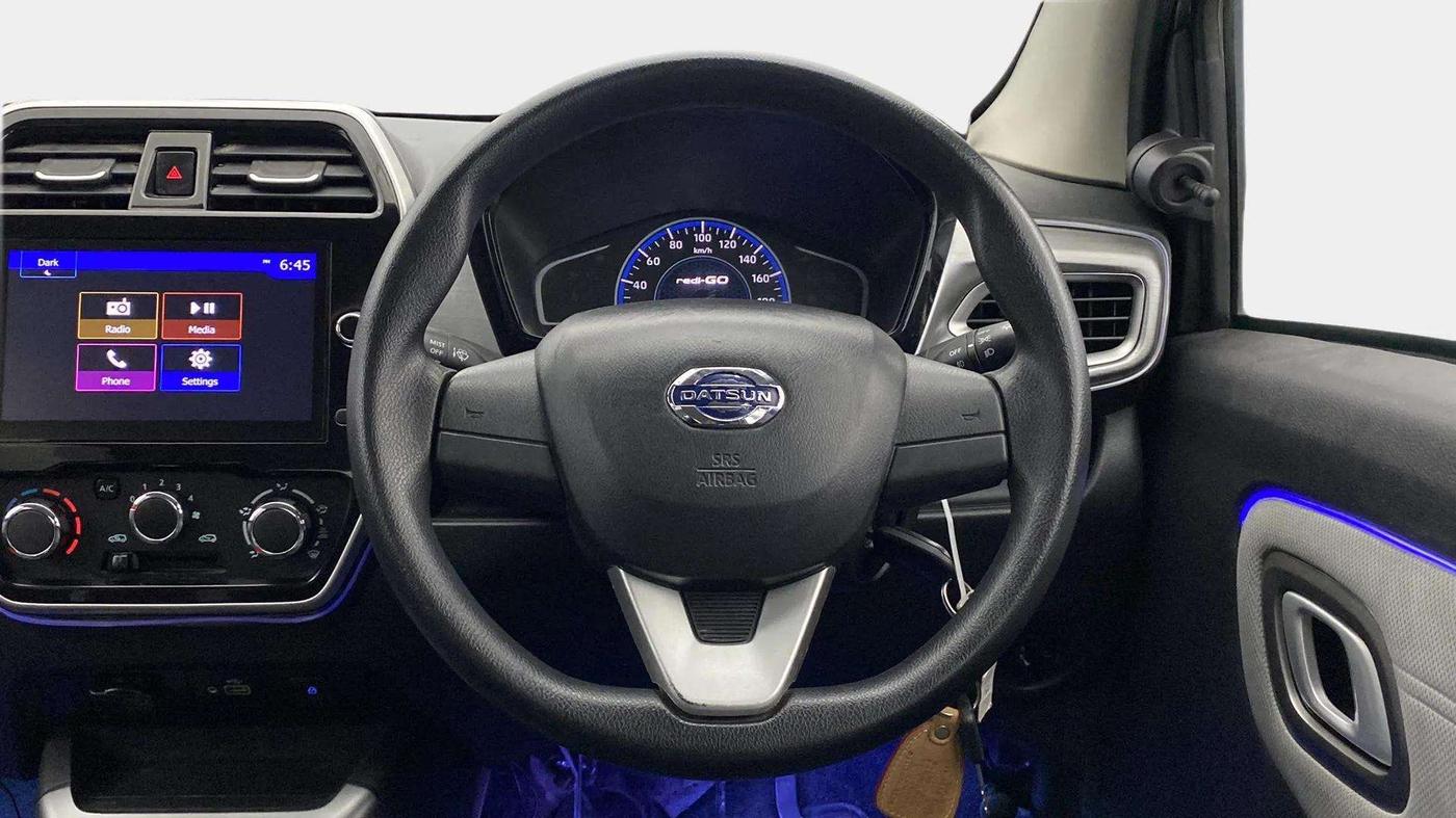 2021 Datsun Redi Go T(O), Petrol, Manual, 11,284 km, Steering Wheel Close Up