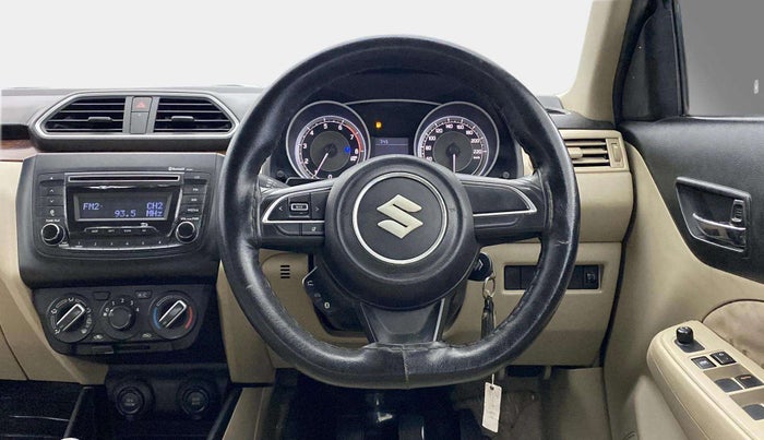 2017 Maruti Dzire VXI, Petrol, Manual, 58,315 km, Steering Wheel Close Up