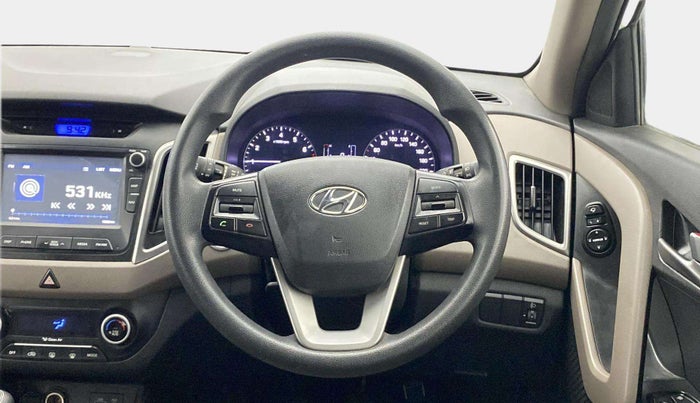 2017 Hyundai Creta SX PLUS 1.6 PETROL, Petrol, Manual, 75,235 km, Steering Wheel Close Up