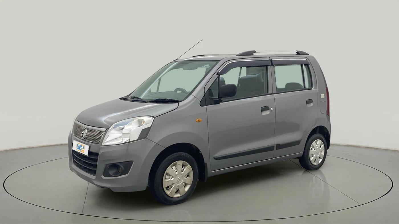2014 Maruti Wagon R 1.0 LXI CNG, CNG, Manual, 59,298 km, Left Front Diagonal