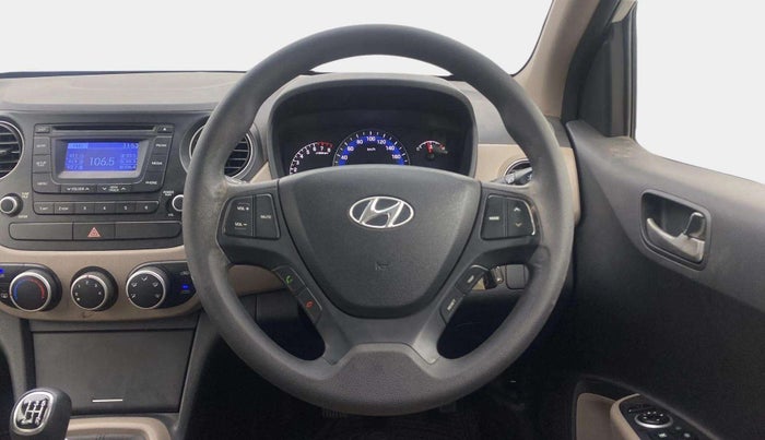 2014 Hyundai Xcent S (O) 1.2, Petrol, Manual, 95,588 km, Steering Wheel Close Up