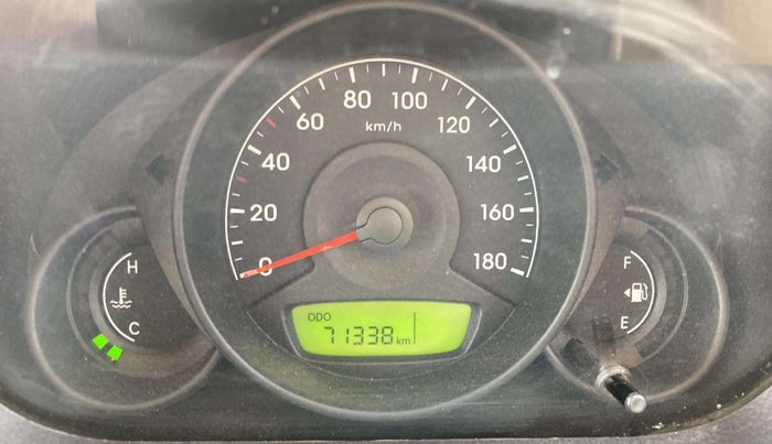 2013 Hyundai Eon ERA +, Petrol, Manual, 71,282 km, Odometer Image