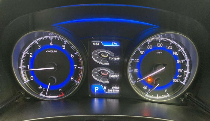 2017 Maruti Baleno ALPHA CVT PETROL 1.2, Petrol, Automatic, 49,847 km, Odometer Image