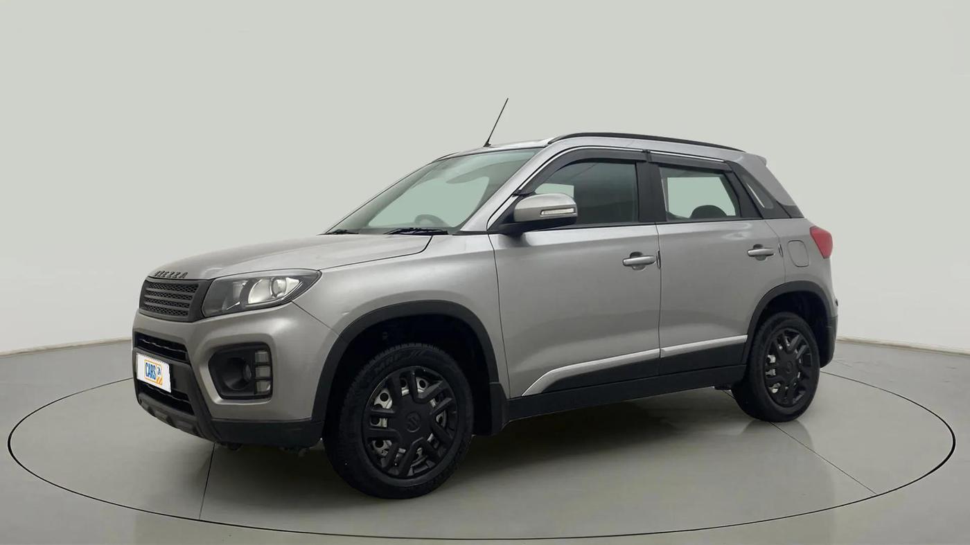2021 Maruti Vitara Brezza LXI, Petrol, Manual, 43,348 km, Left Front Diagonal