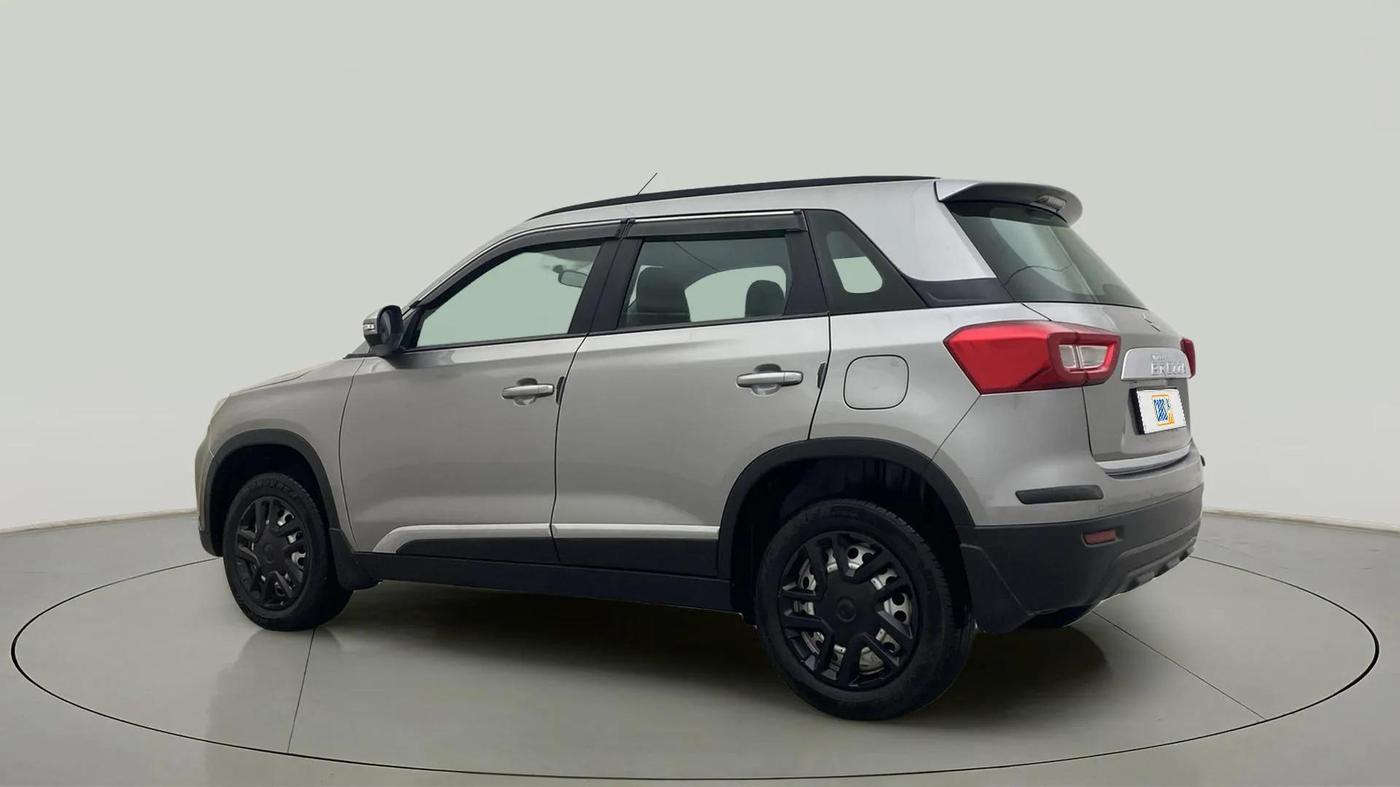 2021 Maruti Vitara Brezza LXI, Petrol, Manual, 43,348 km, Left Back Diagonal