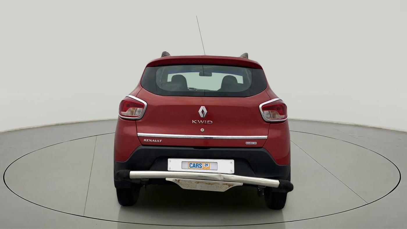 2017 Renault Kwid RXT 1.0 AMT, Petrol, Automatic, 65,197 km, Back/Rear