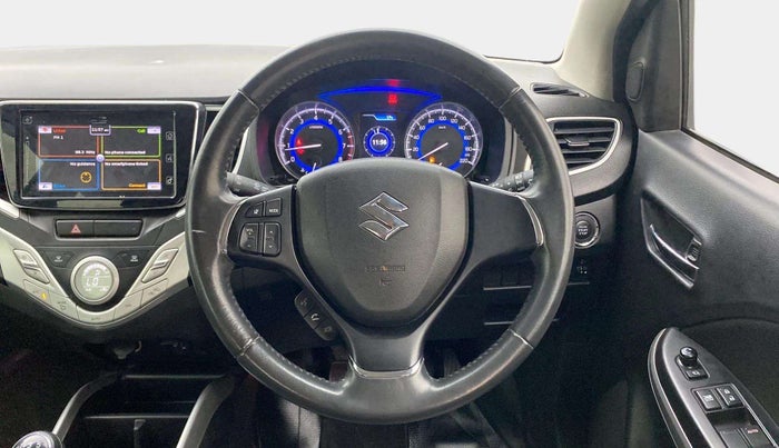 2018 Maruti Baleno ALPHA PETROL 1.2, Petrol, Manual, 41,165 km, Steering Wheel Close Up