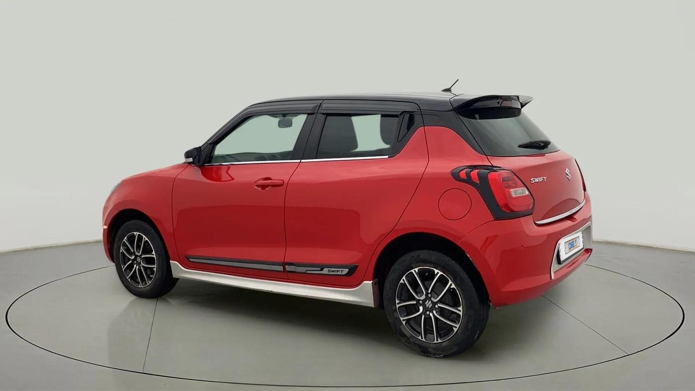 2021 Maruti Swift ZXI PLUS AMT DUAL TONE, Petrol, Automatic, 39,326 km, Left Back Diagonal