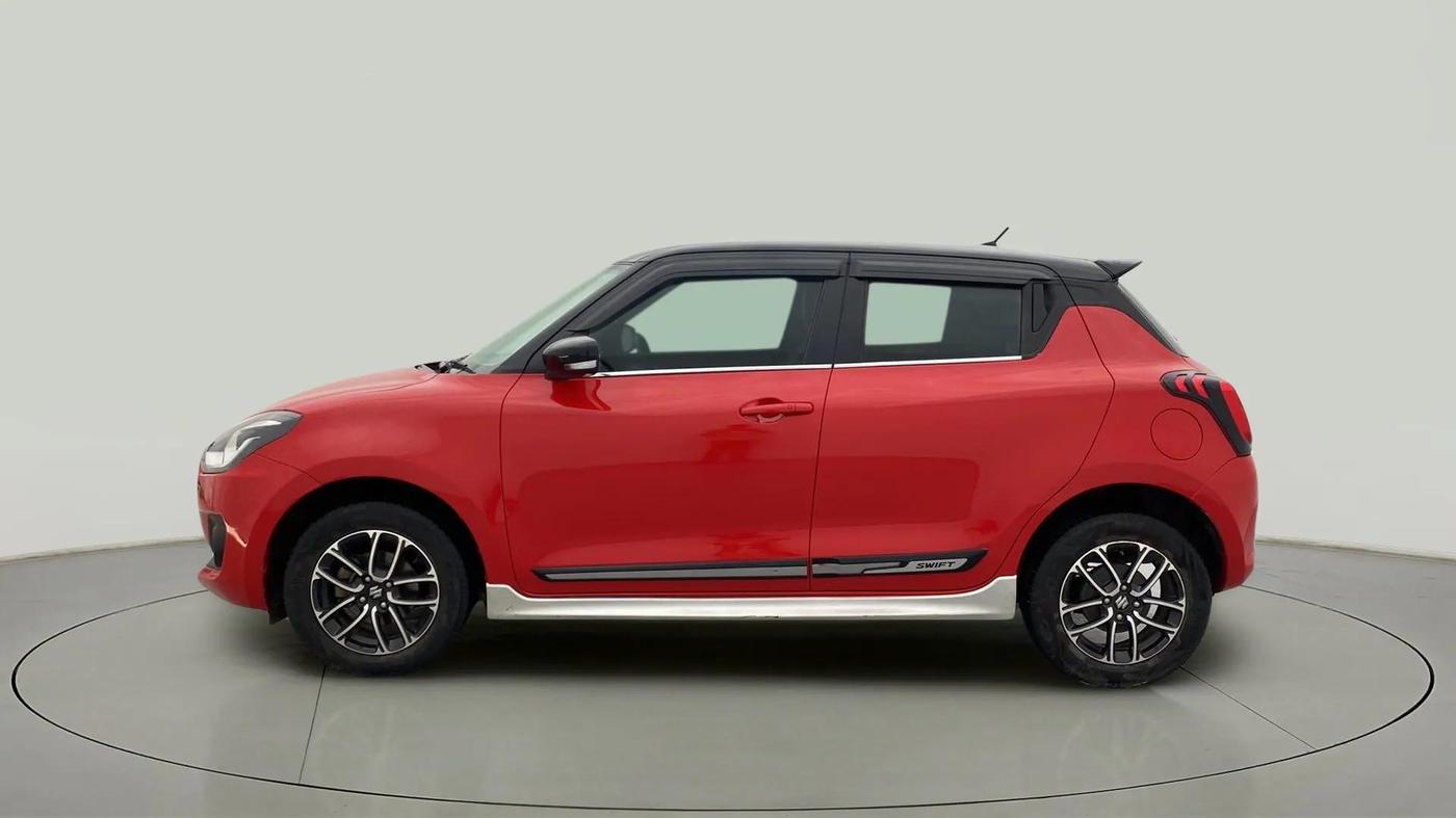 2021 Maruti Swift ZXI PLUS AMT DUAL TONE, Petrol, Automatic, 39,326 km, Left Side