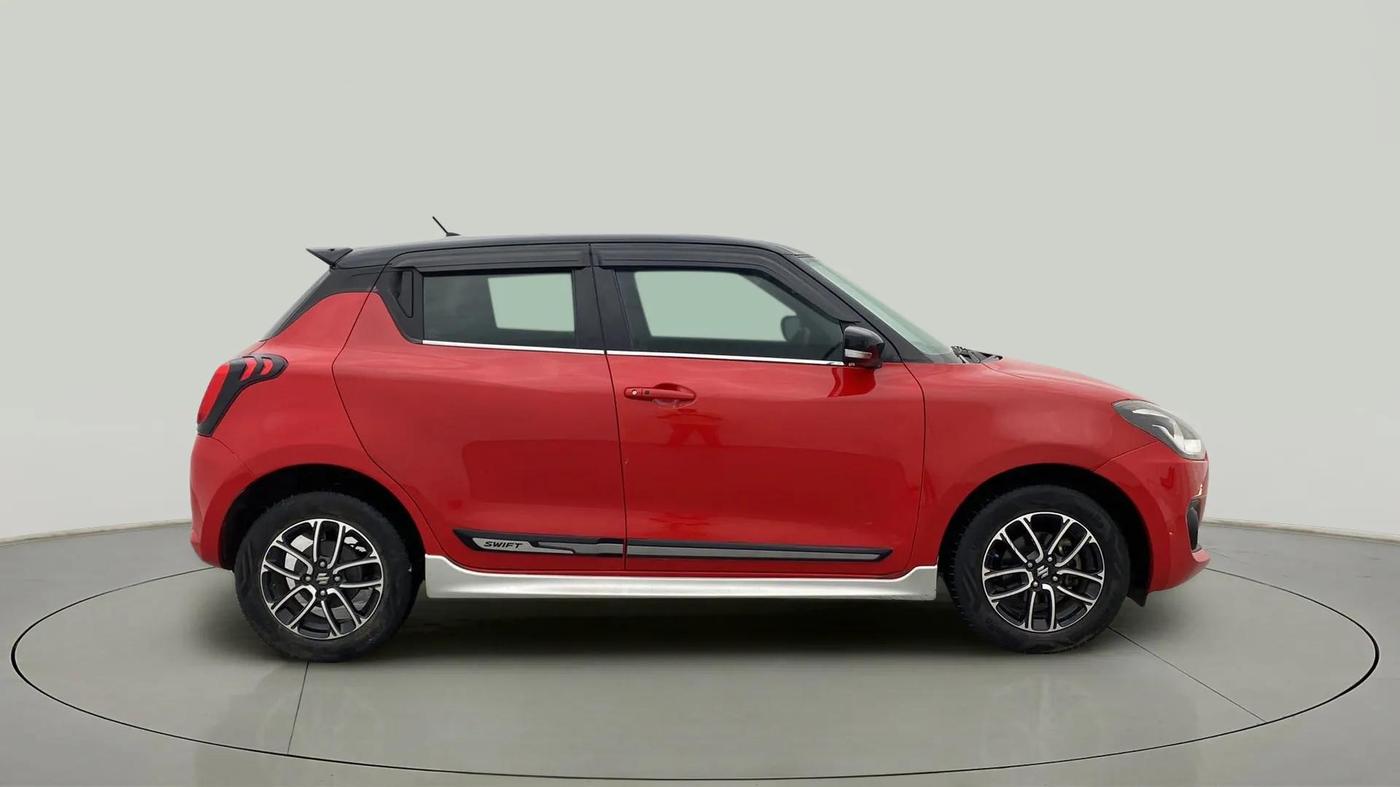 2021 Maruti Swift ZXI PLUS AMT DUAL TONE, Petrol, Automatic, 39,326 km, Right Side View