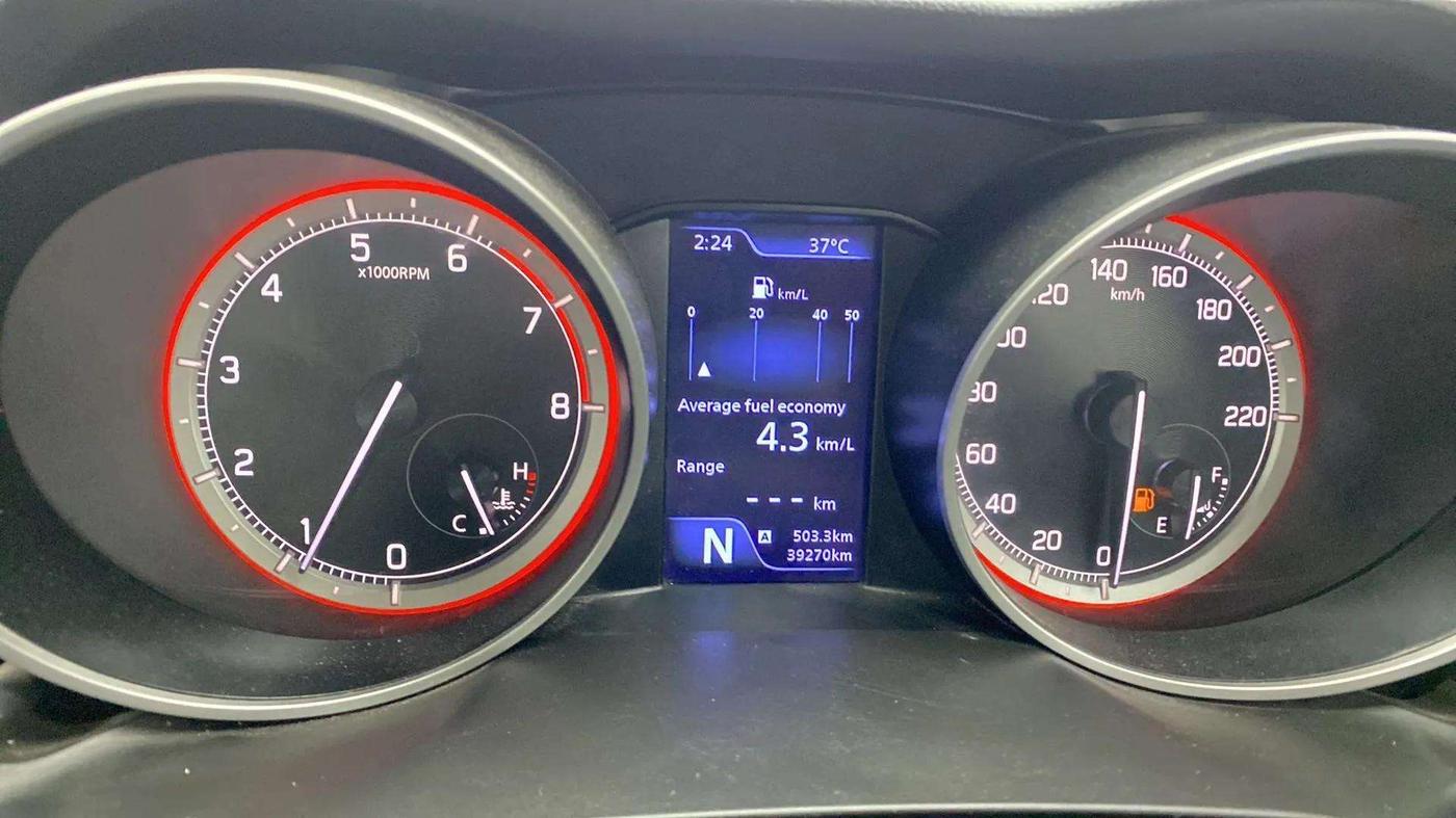 2021 Maruti Swift ZXI PLUS AMT DUAL TONE, Petrol, Automatic, 39,326 km, Odometer Image
