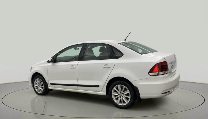 2018 Volkswagen Vento HIGHLINE PETROL AT, CNG, Automatic, 52,665 km, Left Back Diagonal